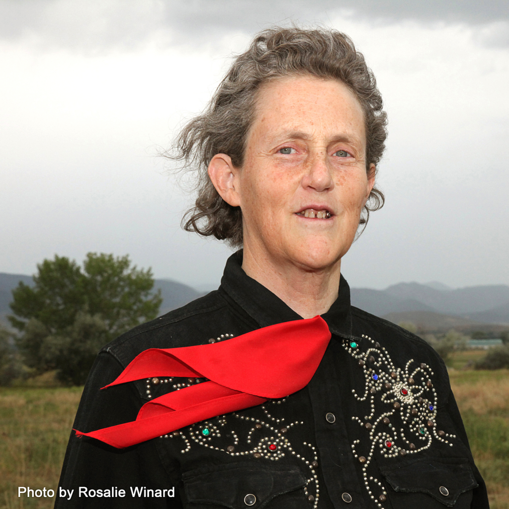 Photo of Dr. Temple Grandin.